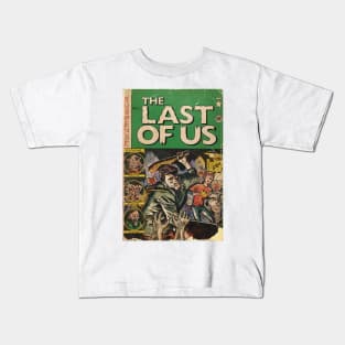 The Last of Us Comic Cover fan art Kids T-Shirt